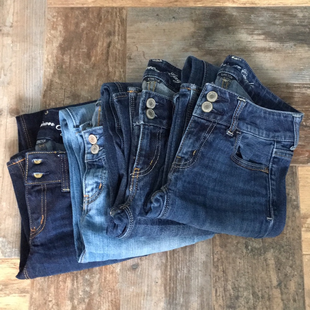 American Eagle artist jeans size 2 regular bundle